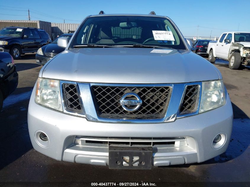 2011 Nissan Pathfinder Sv VIN: 5N1AR1NN1BC604643 Lot: 40437774