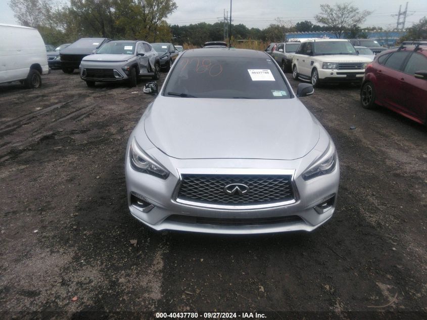 2019 Infiniti Q50 3.0T Luxe VIN: JN1EV7AR6KM559385 Lot: 40437780