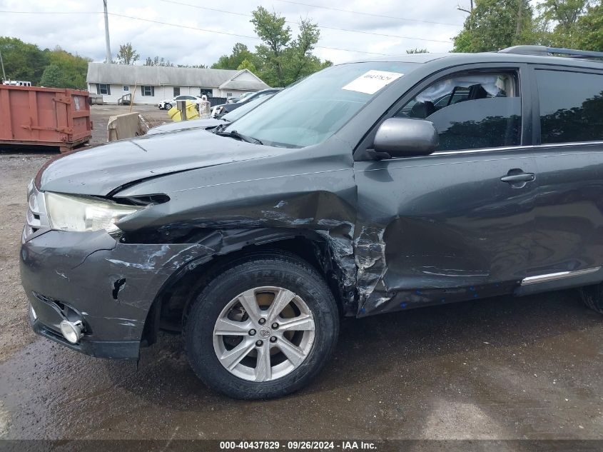 2013 Toyota Highlander Base Plus V6 VIN: 5TDBK3EH3DS187448 Lot: 40437829