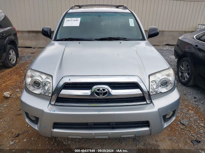 2007 Toyota 4Runner Sr5 V6 VIN: JTEZU14R378068620 Lot: 40437840