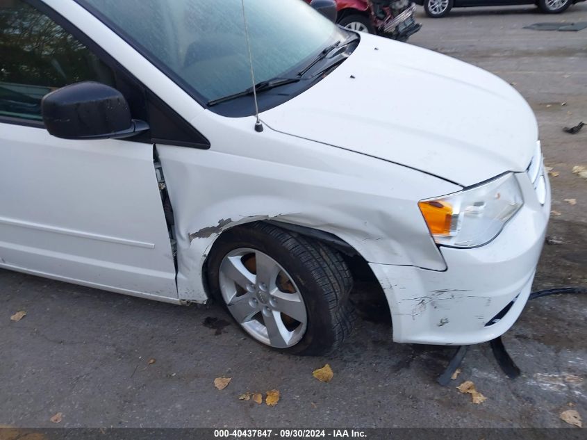 2016 Dodge Grand Caravan Se VIN: 2C4RDGBG7GR340888 Lot: 40437847