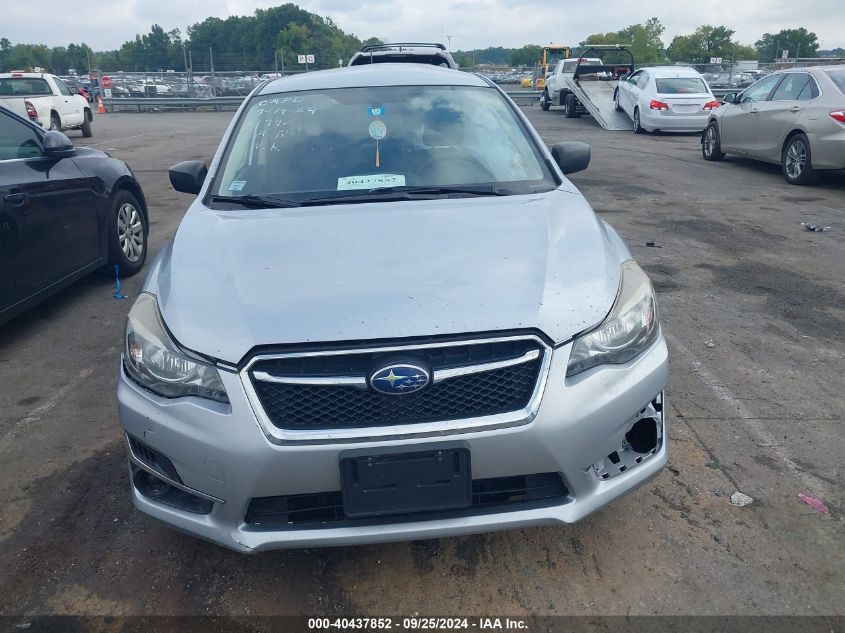 2016 Subaru Impreza 2.0I VIN: JF1GPAA67G8217906 Lot: 40437852