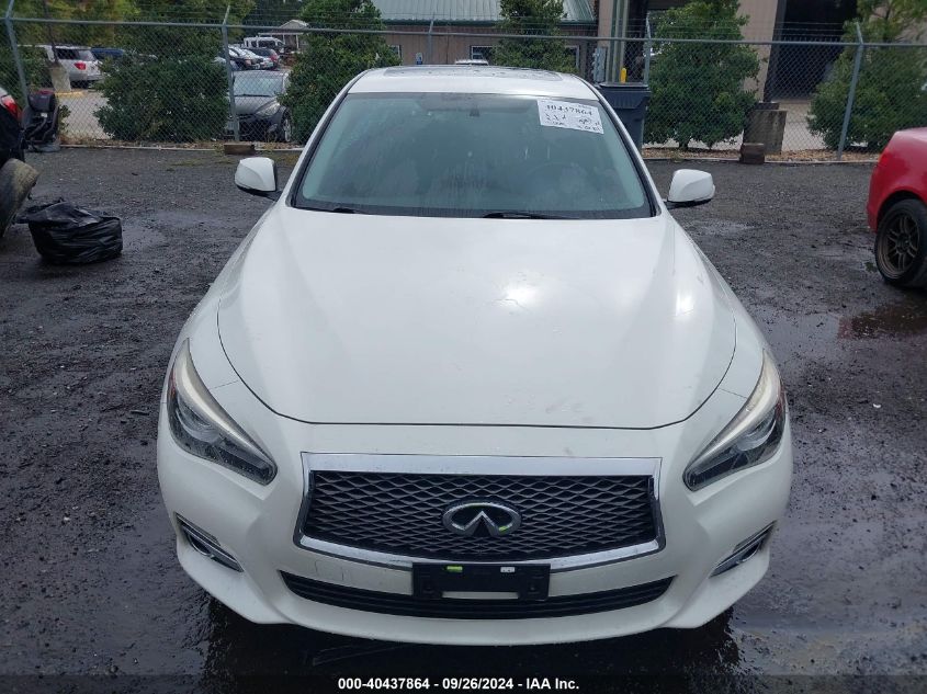 2016 Infiniti Q50 Premium VIN: JN1CV7AR0GM252180 Lot: 40437864