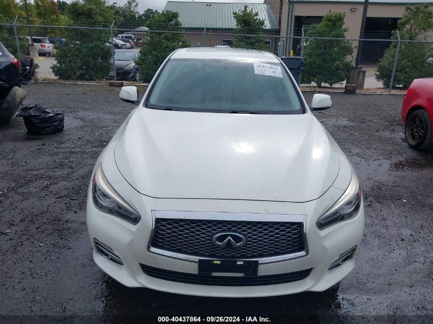 2016 Infiniti Q50 Premium VIN: JN1CV7AR0GM252180 Lot: 40437864