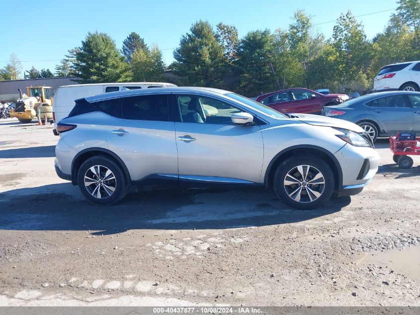 5N1AZ2MS6KN161262 2019 Nissan Murano S/Sl/Sv/Platinum