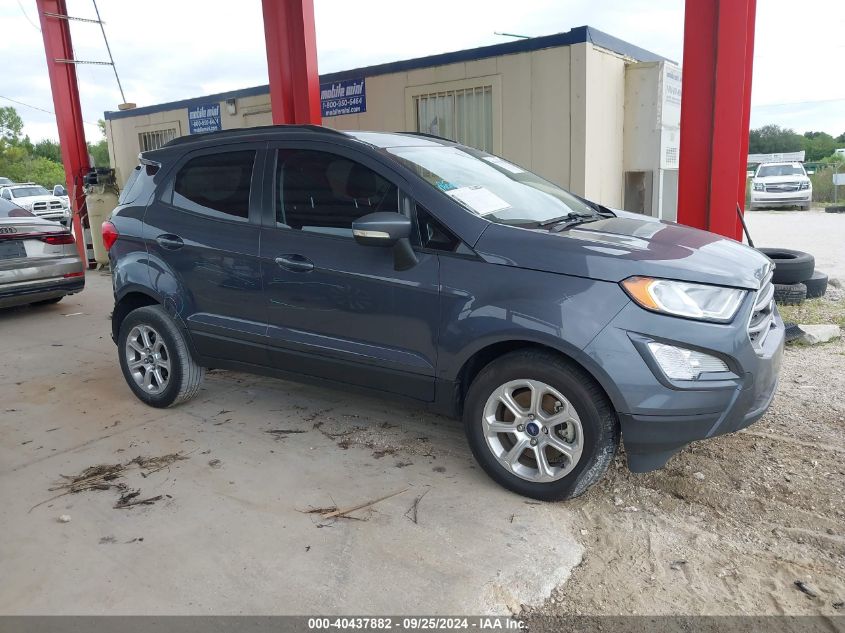 2021 Ford Ecosport Se VIN: MAJ3S2GE9MC450017 Lot: 40437882