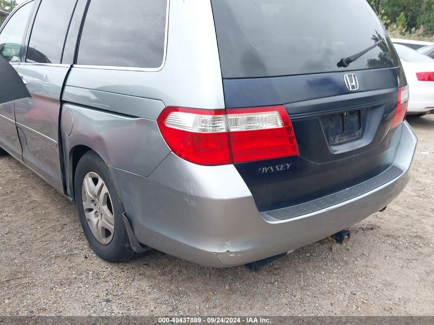 2007 Honda Odyssey Ex-L VIN: 5FNRL38767B057056 Lot: 40437889