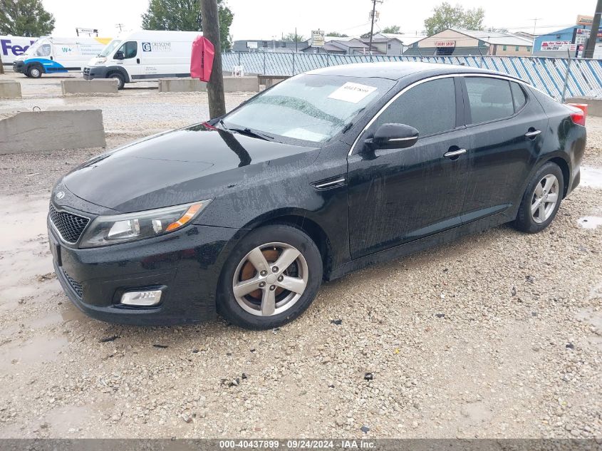 KNAGM4A75F5659478 2015 KIA OPTIMA - Image 2