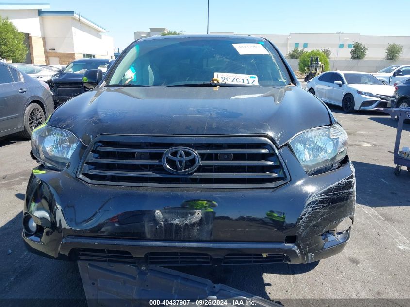 2009 Toyota Highlander Limited VIN: JTEES42A592136943 Lot: 40437907