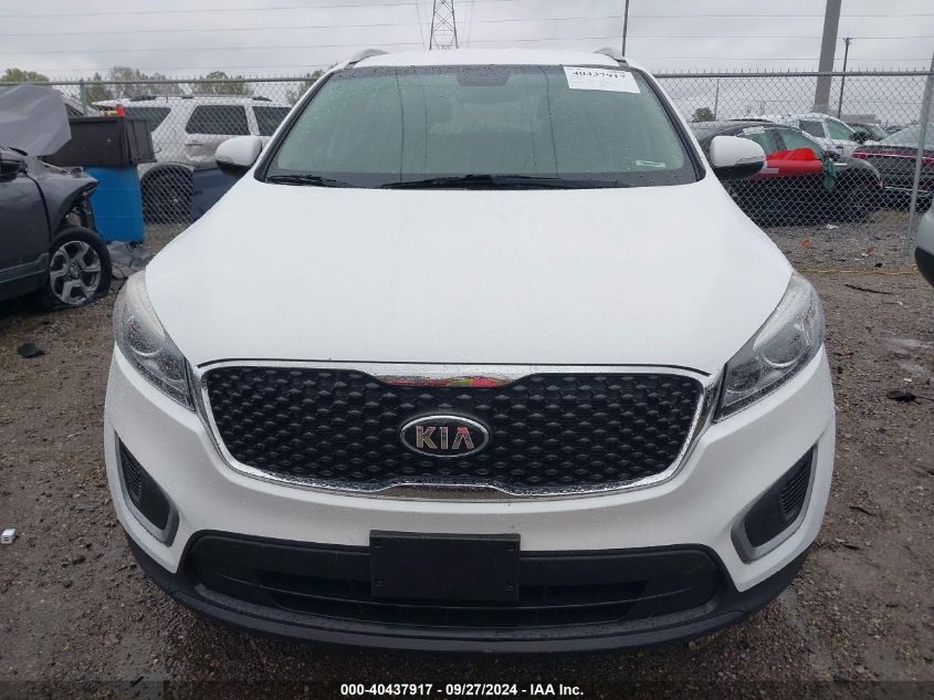 5XYPG4A34GG126408 2016 Kia Sorento 2.4L Lx