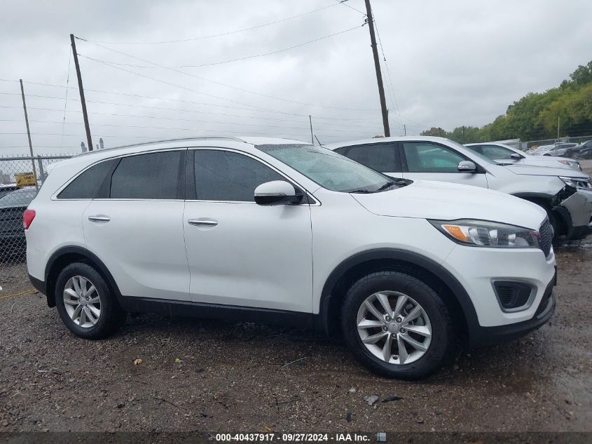 5XYPG4A34GG126408 2016 Kia Sorento 2.4L Lx