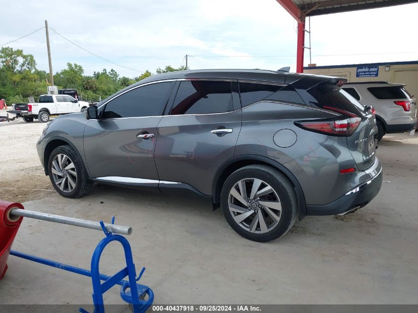 2021 Nissan Murano Sl Fwd VIN: 5N1AZ2CJ0MC131097 Lot: 40437918