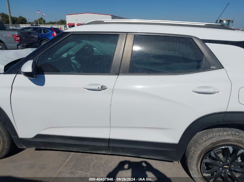 2022 Chevrolet Trailblazer Fwd Lt VIN: KL79MPSL4NB108089 Lot: 40437946