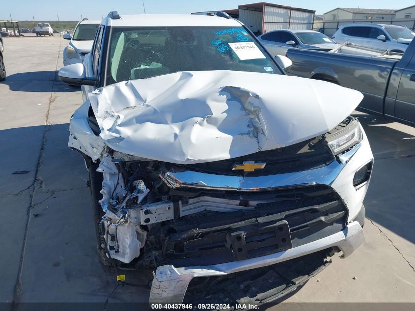 2022 Chevrolet Trailblazer Fwd Lt VIN: KL79MPSL4NB108089 Lot: 40437946