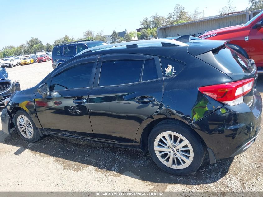 2018 Subaru Impreza 2.0I Premium VIN: 4S3GTAD68J3732970 Lot: 40437980