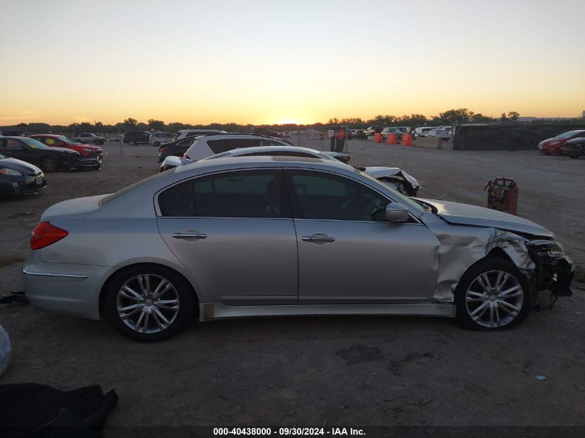 KMHGC4DD4CU201211 2012 Hyundai Genesis 3.8L