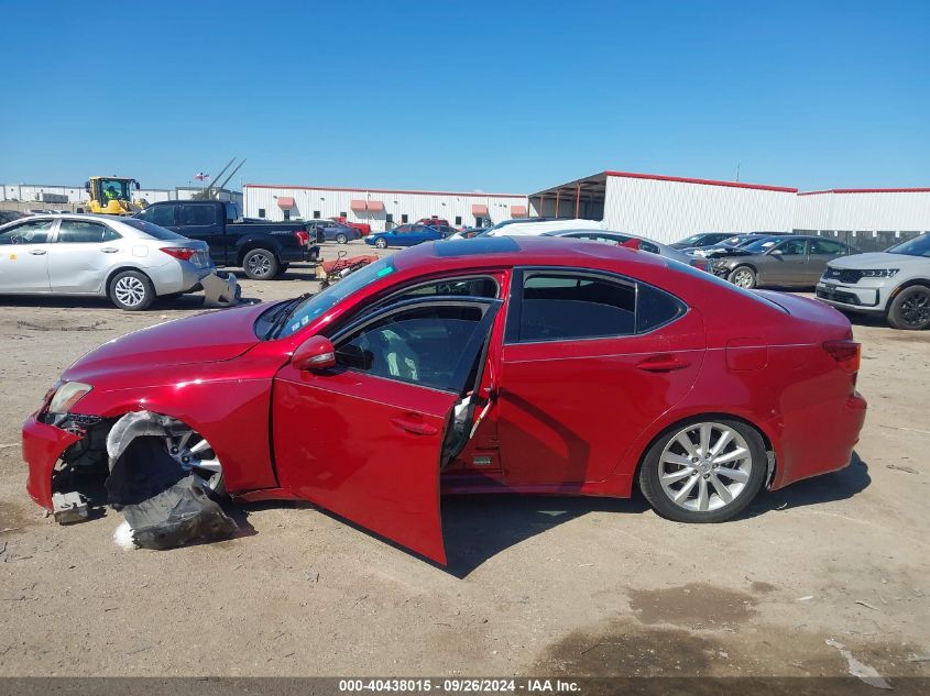 2010 Lexus Is 250 VIN: JTHBF5C29A5120156 Lot: 40438015