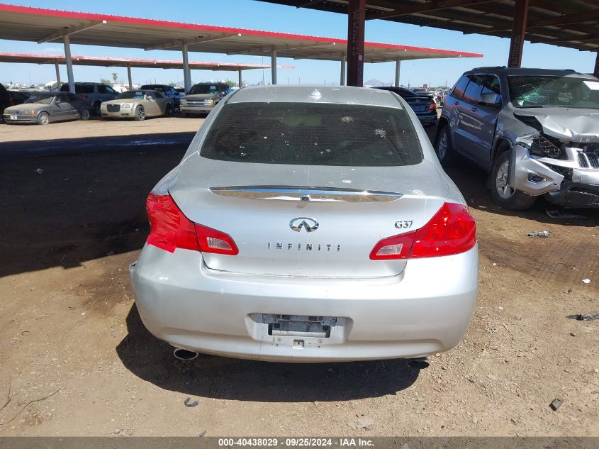 2010 Infiniti G37 Journey VIN: JN1CV6AP5AM401277 Lot: 40438029