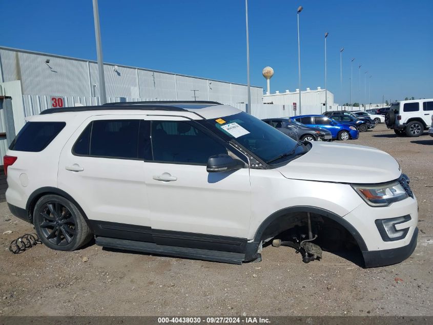 1FM5K7D83HGE11240 2017 Ford Explorer Xlt