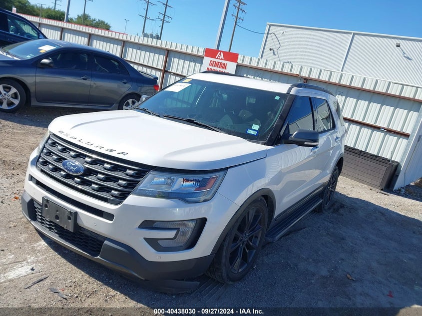 VIN 1FM5K7D83HGE11240 2017 FORD EXPLORER XLT