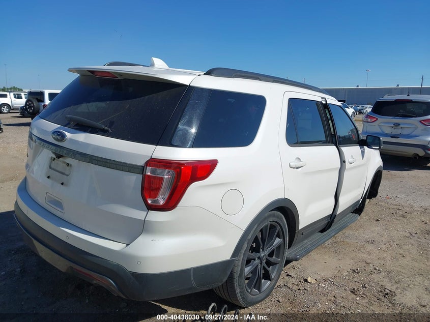VIN 1FM5K7D83HGE11240 2017 FORD EXPLORER XLT