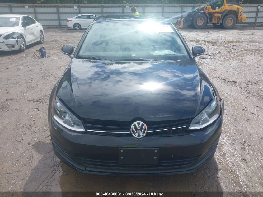 3VW2A7AU3FM047011 2015 Volkswagen Golf Tdi S 4-Door