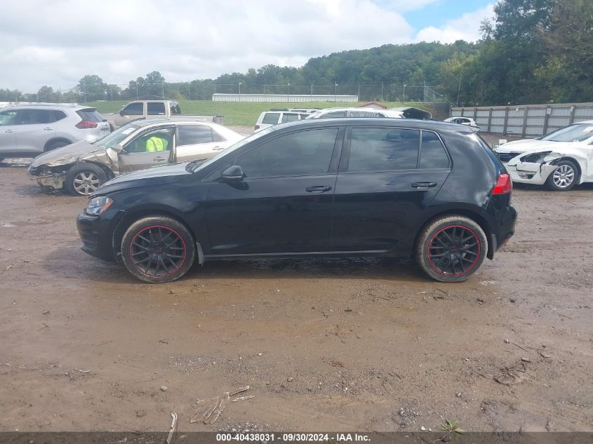 3VW2A7AU3FM047011 2015 Volkswagen Golf Tdi S 4-Door