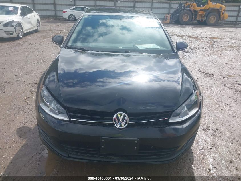 3VW2A7AU3FM047011 2015 Volkswagen Golf Tdi S 4-Door