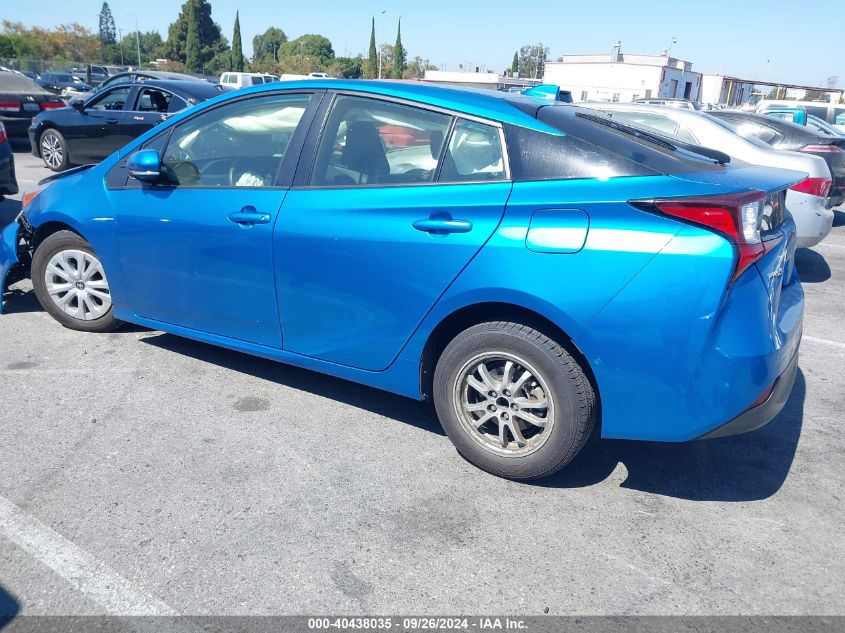 2022 Toyota Prius Le VIN: JTDKAMFU5N3174630 Lot: 40438035