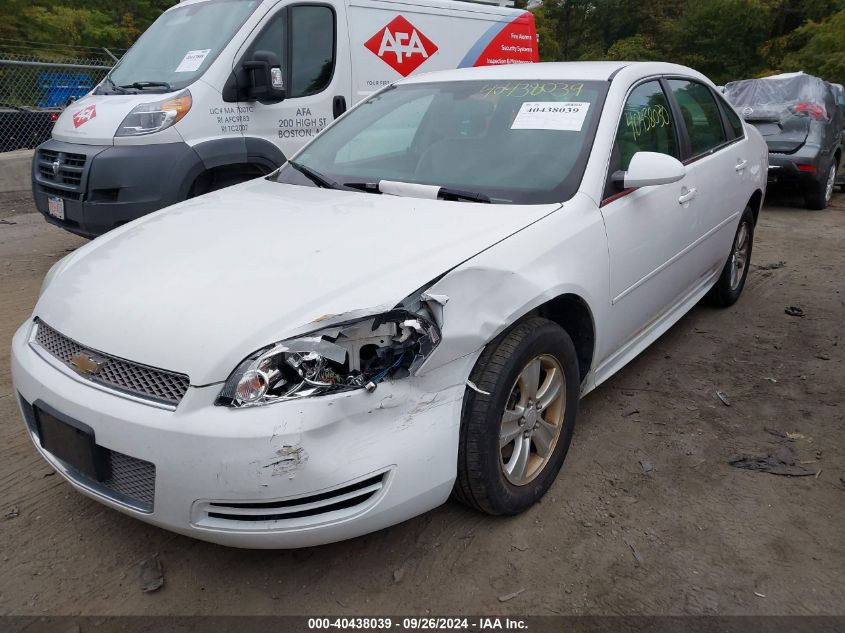 2012 Chevrolet Impala Ls VIN: 2G1WF5E39C1127940 Lot: 40438039