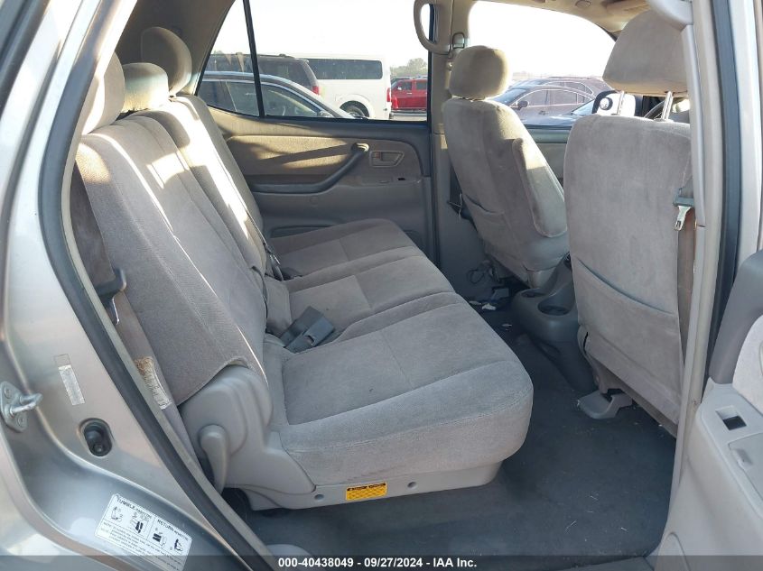 5TDZT34A54S215962 2004 Toyota Sequoia Sr5 V8