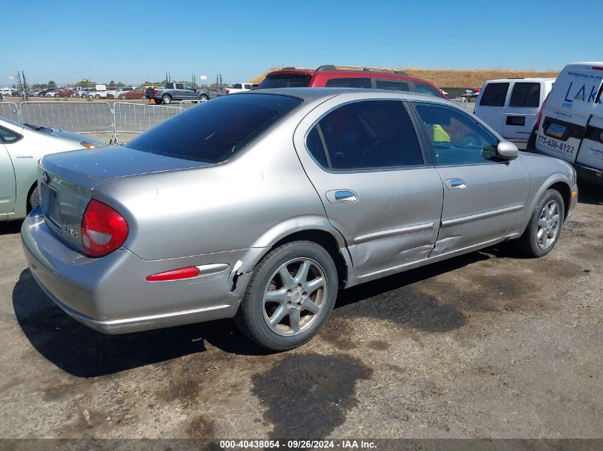 2000 Nissan Maxima Gle/Gxe/Se VIN: JN1CA31D2YT717509 Lot: 40438054