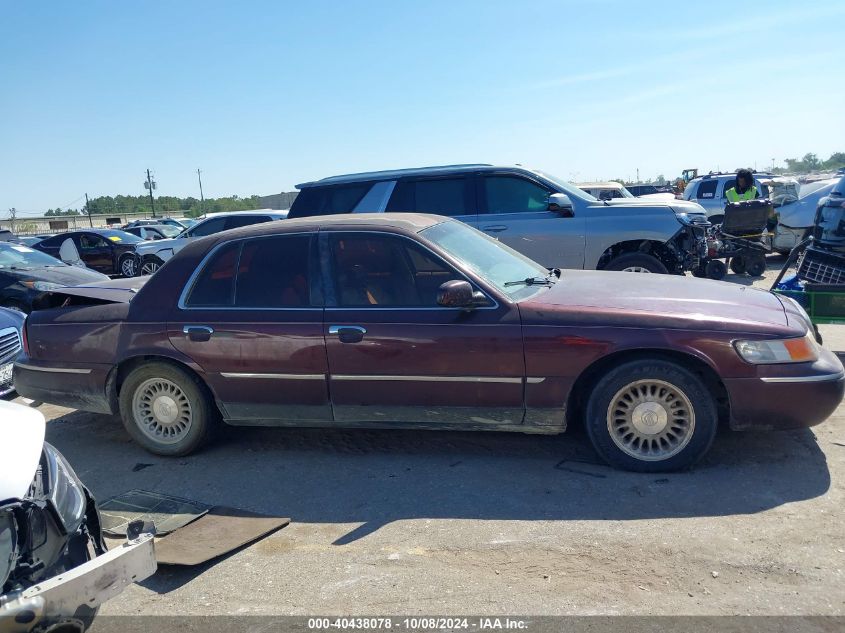 2000 Mercury Grand Marquis Ls VIN: 2MEFM75W8YX722686 Lot: 40438078