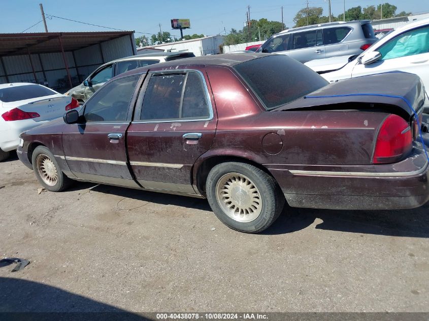 2000 Mercury Grand Marquis Ls VIN: 2MEFM75W8YX722686 Lot: 40438078