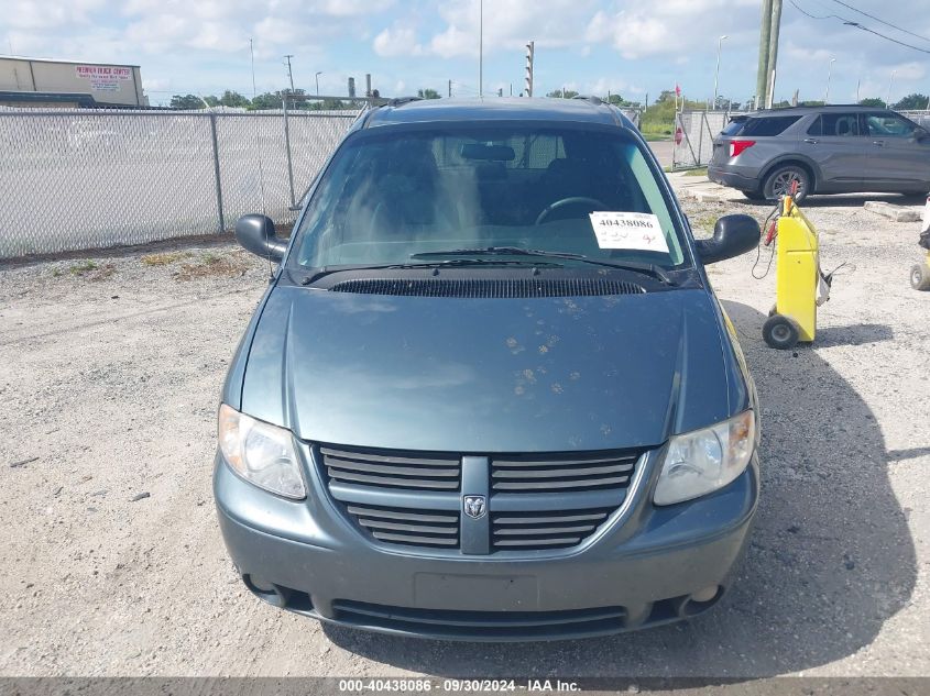 2007 Dodge Grand Caravan Sxt VIN: 2D4GP44L97R344760 Lot: 40438086