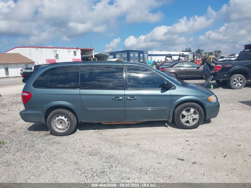 2007 Dodge Grand Caravan Sxt VIN: 2D4GP44L97R344760 Lot: 40438086