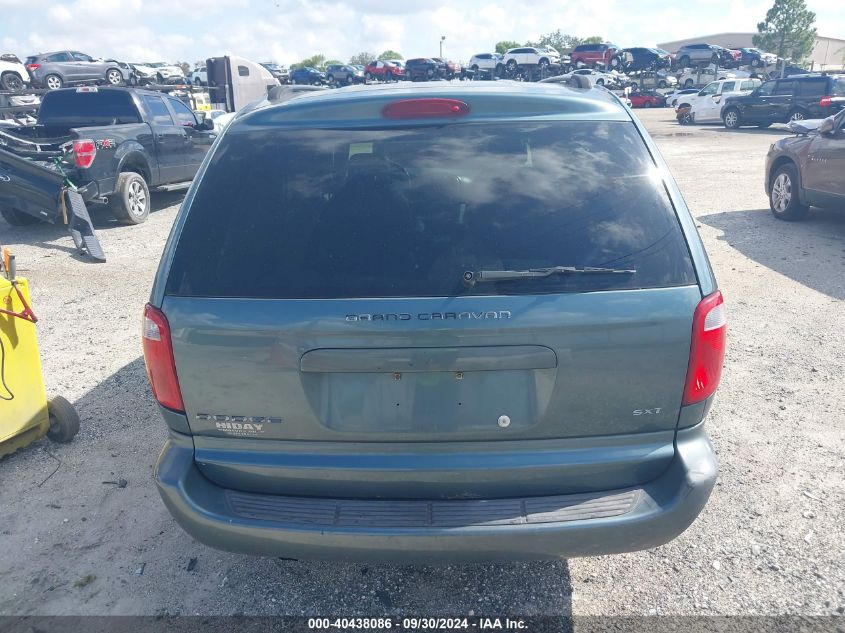 2007 Dodge Grand Caravan Sxt VIN: 2D4GP44L97R344760 Lot: 40438086