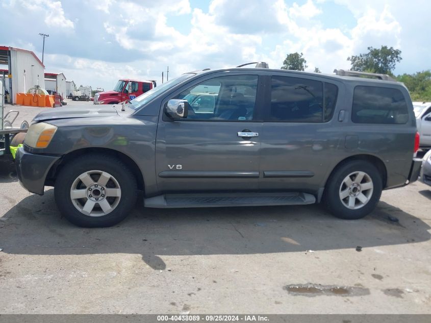 5N1AA08AX6N734411 2006 Nissan Armada Le