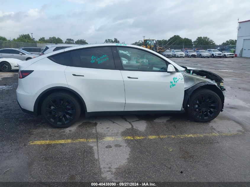 2021 Tesla Model Y Long Range Dual Motor All-Wheel Drive VIN: 5YJYGDEE2MF068303 Lot: 40438090