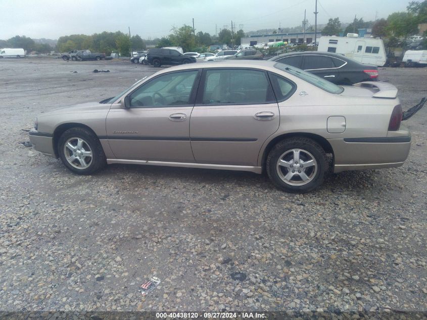 2003 Chevrolet Impala Ls VIN: 2G1WH55K839184830 Lot: 40438120