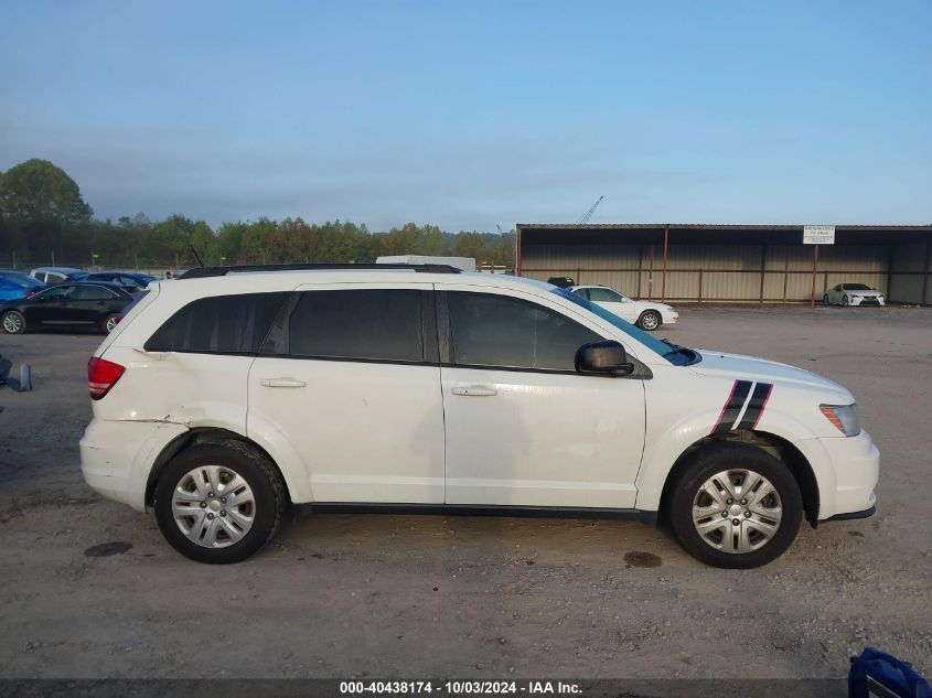 2016 Dodge Journey Se VIN: 3C4PDCAB2GT120075 Lot: 40438174