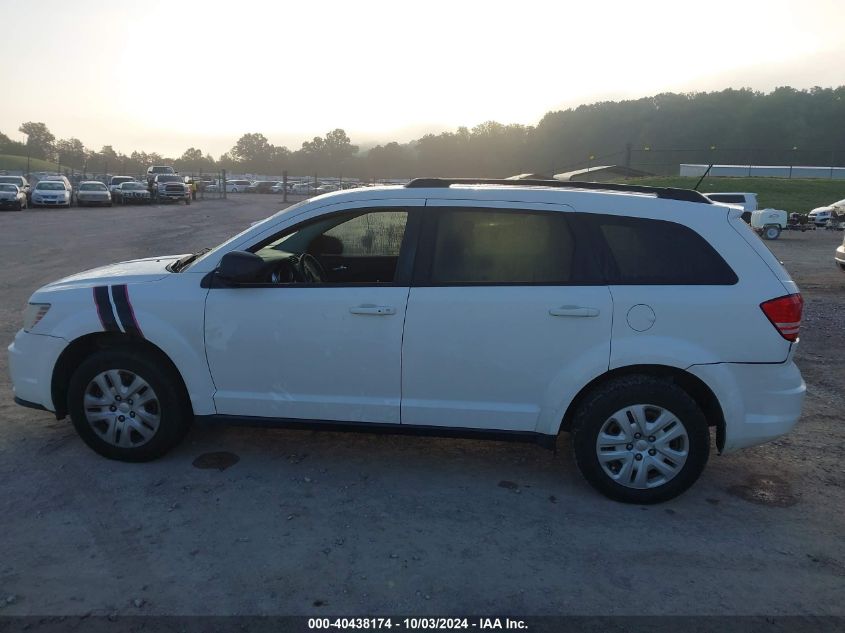 2016 Dodge Journey Se VIN: 3C4PDCAB2GT120075 Lot: 40438174