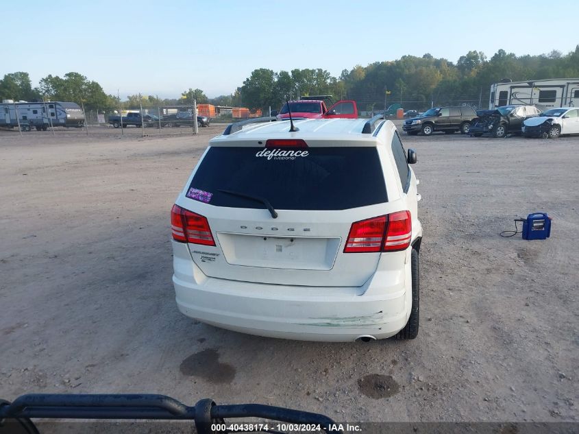 2016 Dodge Journey Se VIN: 3C4PDCAB2GT120075 Lot: 40438174