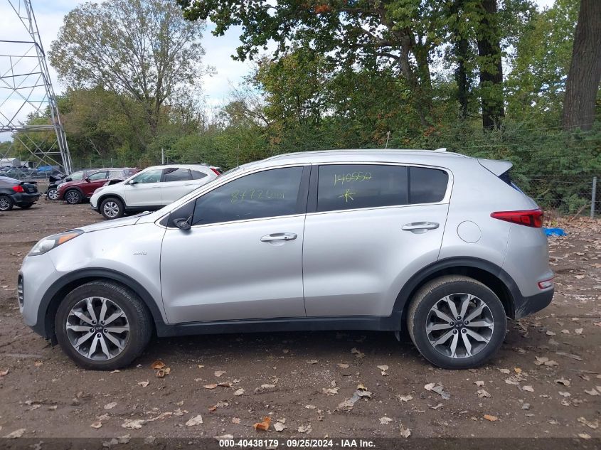 KNDPNCAC2H7140550 2017 Kia Sportage Ex