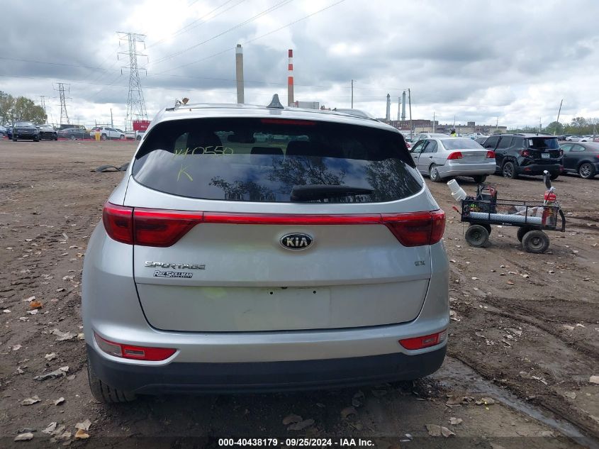 2017 Kia Sportage Ex VIN: KNDPNCAC2H7140550 Lot: 40438179