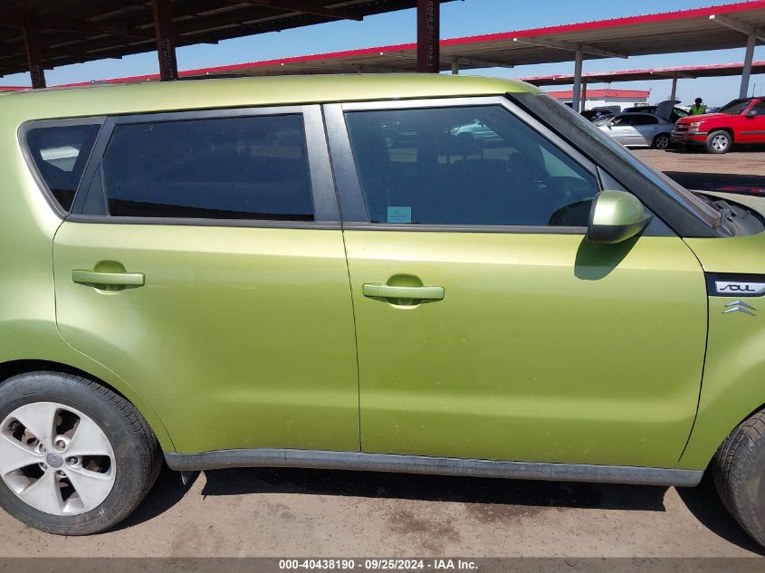 2015 Kia Soul VIN: KNDJN2A26F7766042 Lot: 40438190