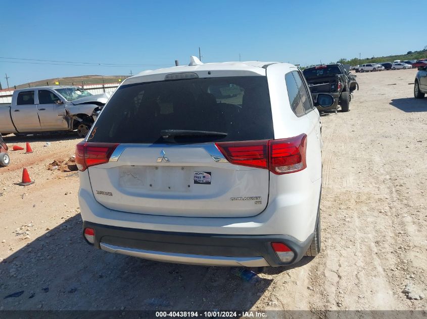 2018 Mitsubishi Outlander Se VIN: JA4AD3A39JZ024095 Lot: 40438194