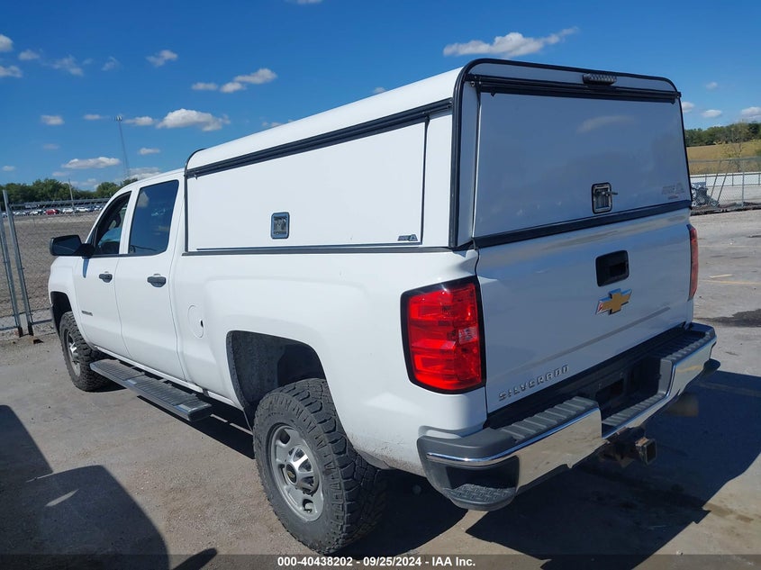 2018 CHEVROLET SILVERADO 2500HD WT - 1GC1KUEYXJF229076