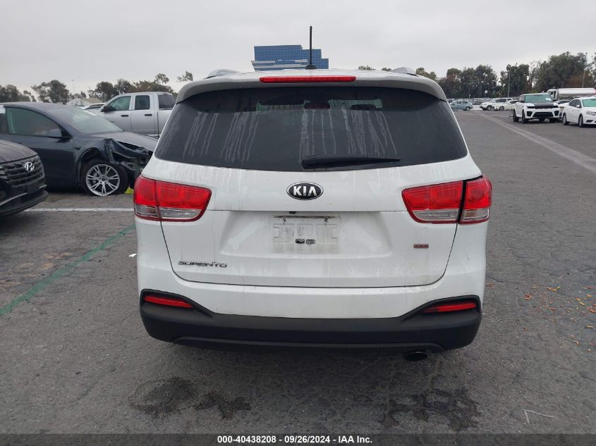 2016 Kia Sorento Lx/L VIN: 5XYPGDA32GG081937 Lot: 40438208