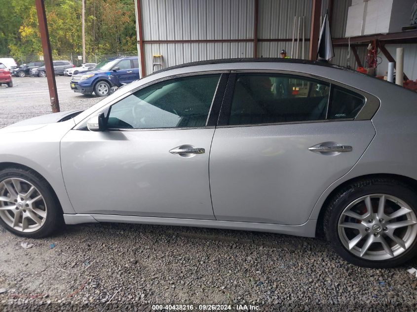 2010 Nissan Maxima 3.5 Sv VIN: 1N4AA5APXAC831411 Lot: 40724567